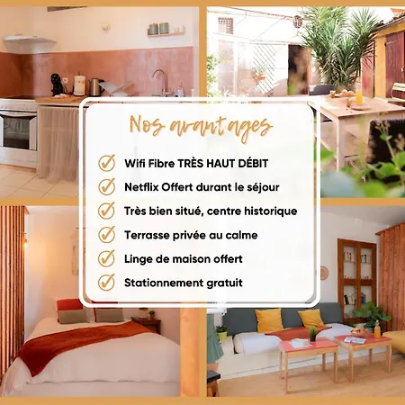 アパート L'authentique - Centre Historique - Terasse Privee *