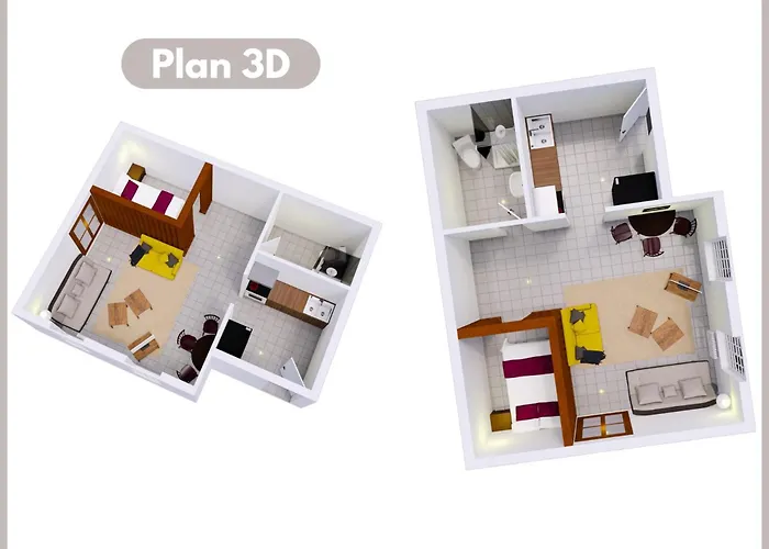 아파트 L'authentique - Centre Historique - Terasse Privee 히에레